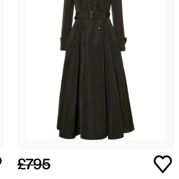 Winser London - small - beige - midi trench coat - brand new with tags - Picture 4 of 5